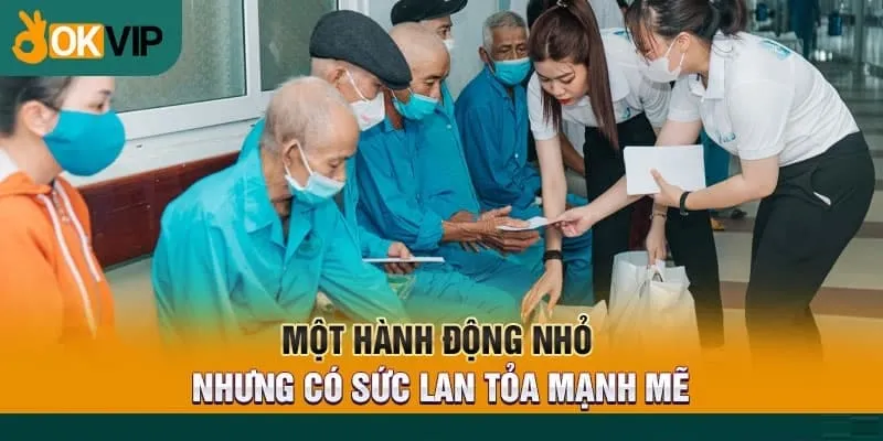 Chúng tôi mong muốn lan tỏa hành động đầy tính nhân văn này