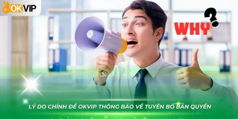 Nhiều lý do để liên minh đưa ra tuyên bố về bản quyền trí tuệ